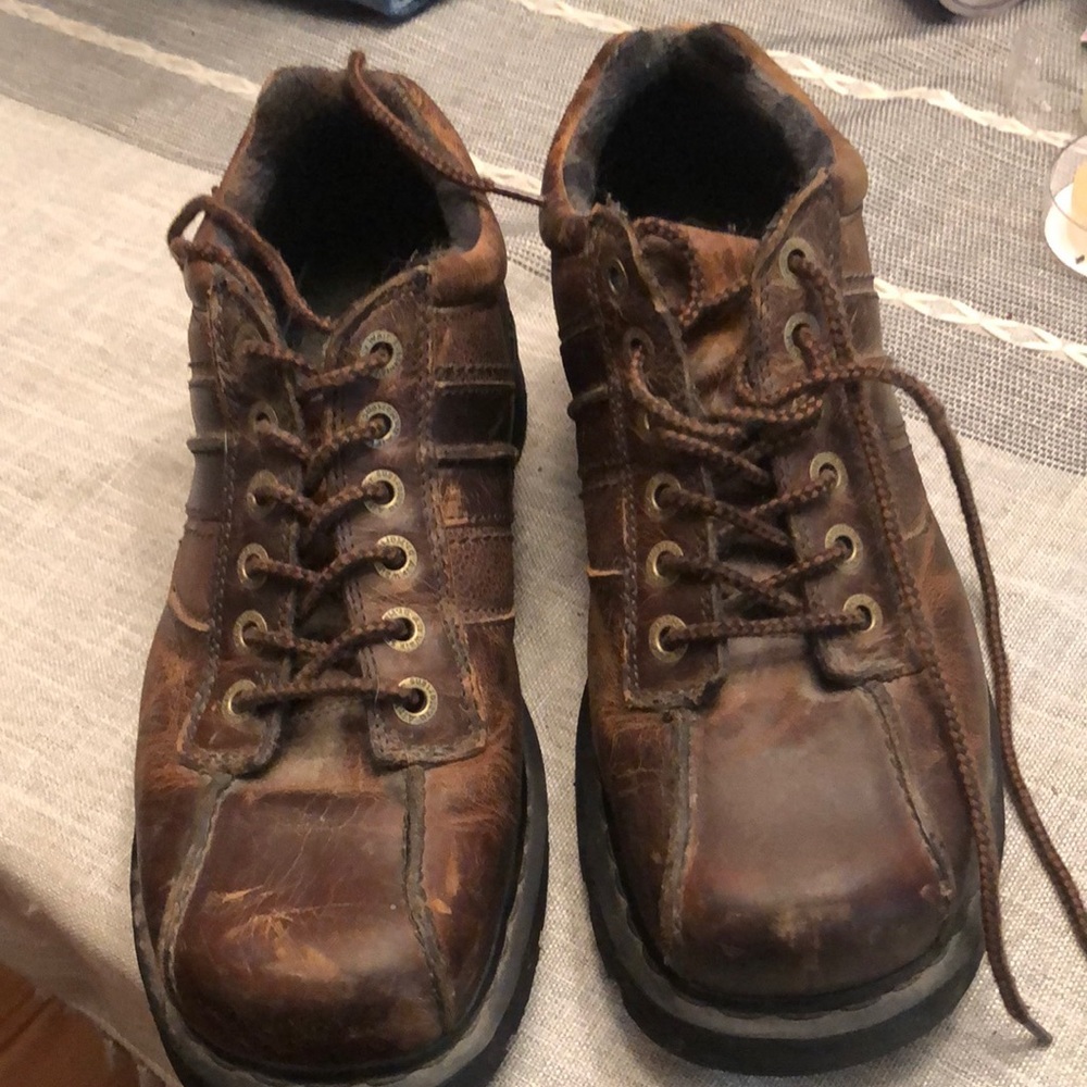 Doc martens brown boots